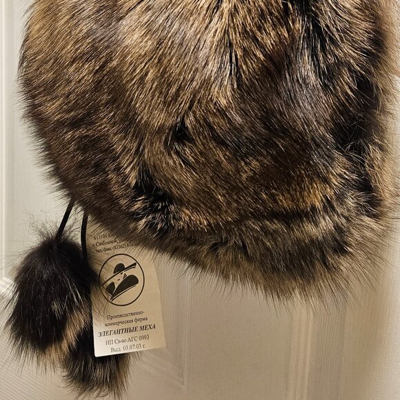 Vintage Genuine Fox Fur Hand Warmer Muff - Picture 4 of 6